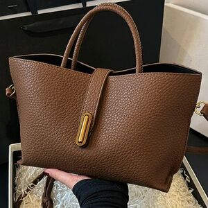 Elegant Brown Tote Bag